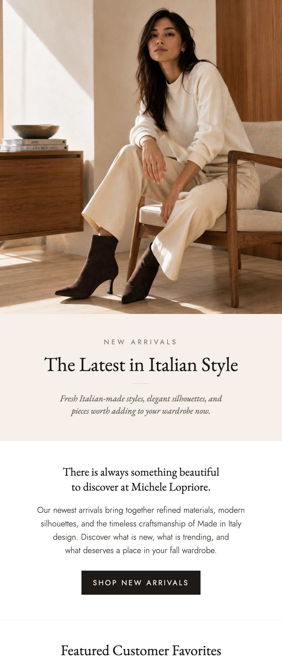 New Arrivals, October 2026: What Just Landed from Bergamo