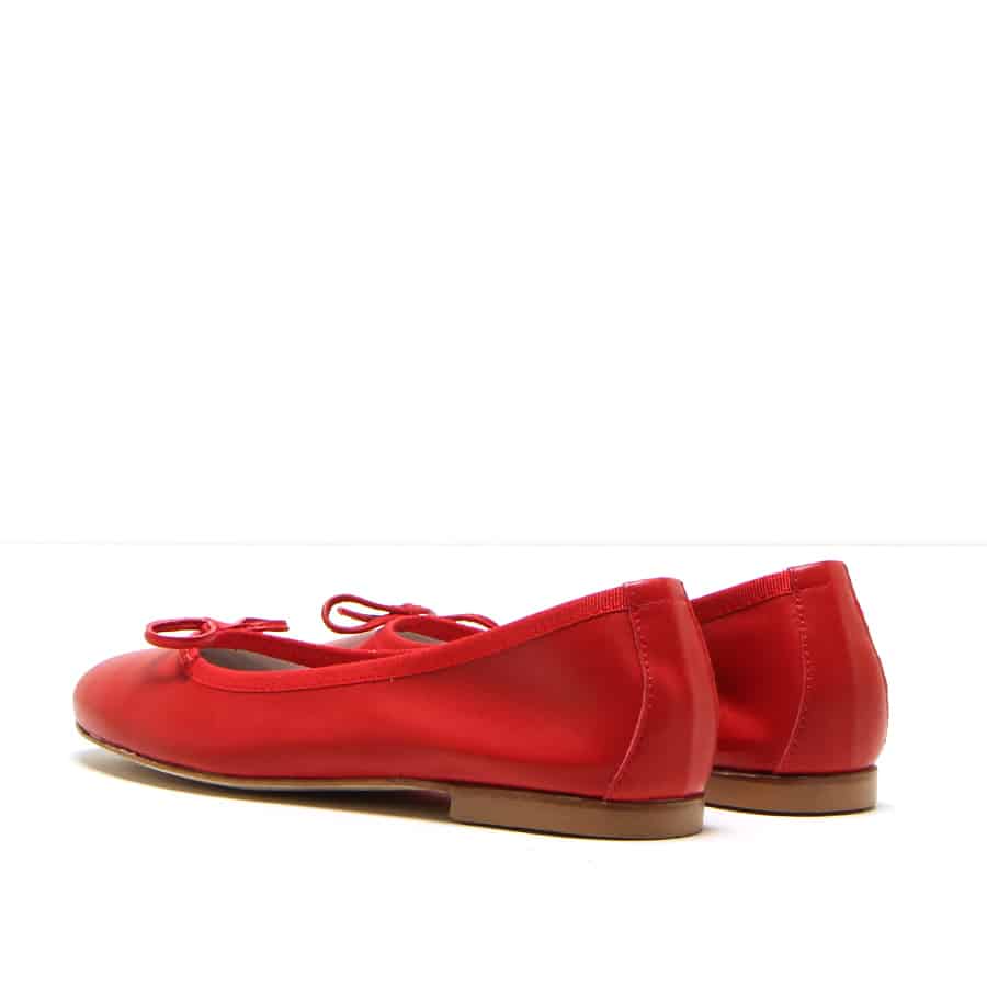 Mia Nappa Ballet Flat in Italian Leather | Michele Lopriore