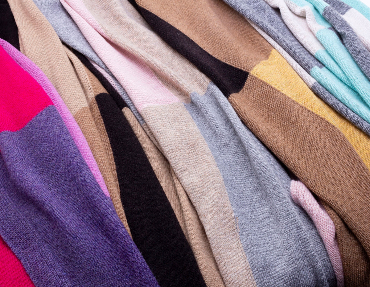 Cashmere Blend Two-tone Scarves – Michele Lopriore