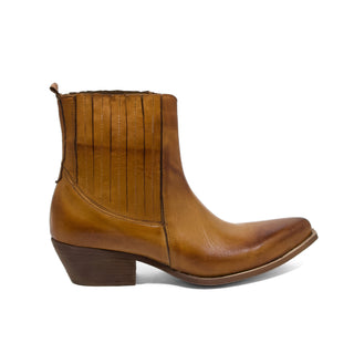 Tucson Texan Boot — Tan Leather | Made in Italy · Michele Lopriore