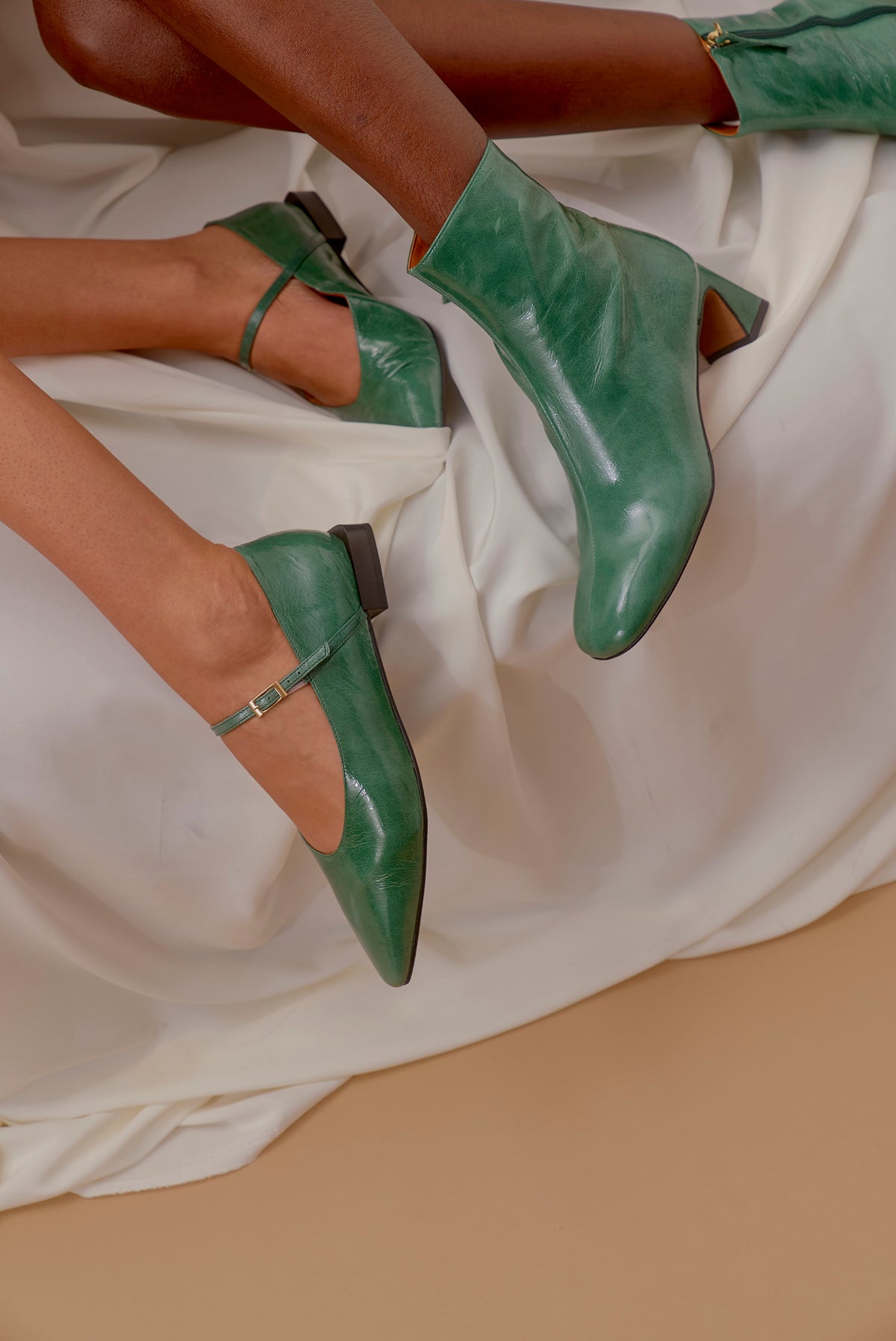 Patent Leather Green