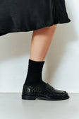 Patent Leather Croco Black