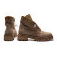 Strass Combat Boot — gold strass detail 3