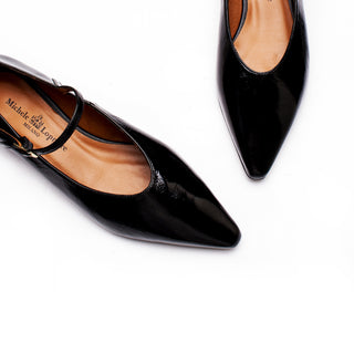 Ivette Mary Jane — Black Patent Leather | Made in Italy · Michele Lopriore