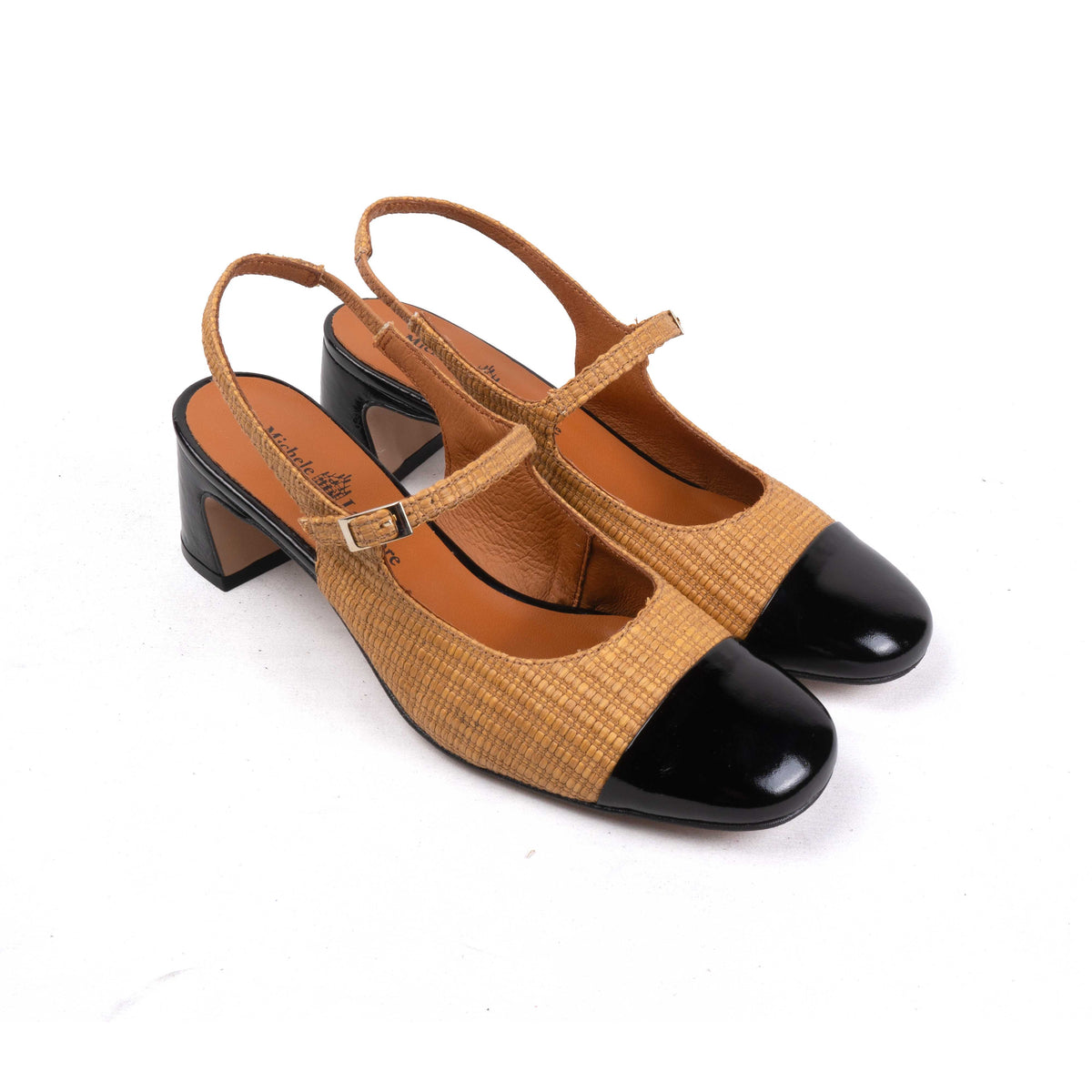 Rafia / Patent Leather
