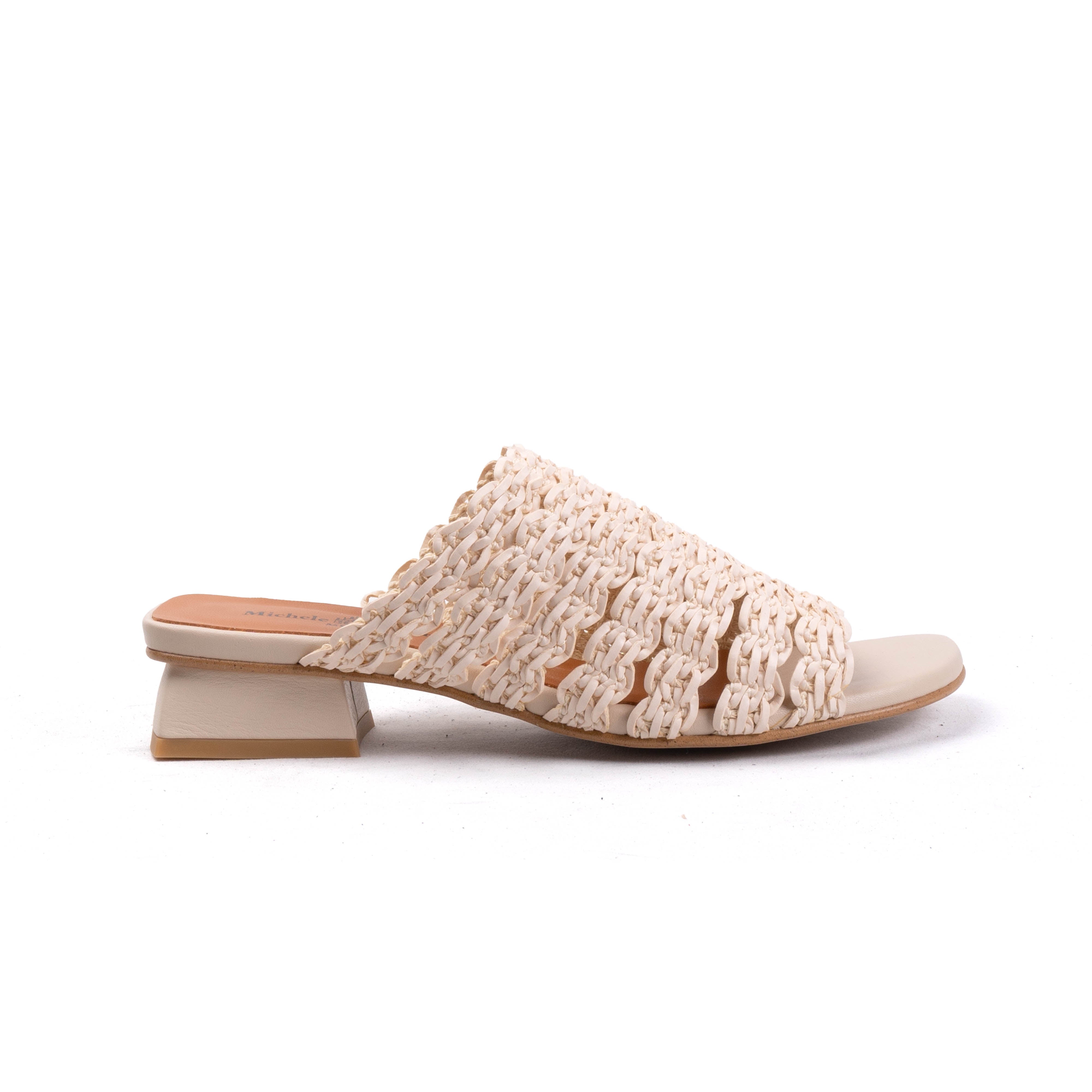 Felicia Open-Toe Mule Sandals | Michele Lopriore