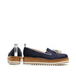 Cassidy Loafer — Camoscio Blu side view | Michele Lopriore