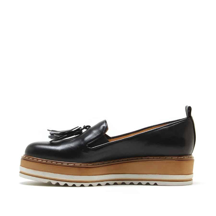 Cassidy Loafer — Nappa Nera back view | Michele Lopriore