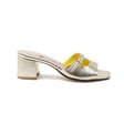 Matilda Sandals — Platinum Leather | Made in Italy · Michele Lopriore