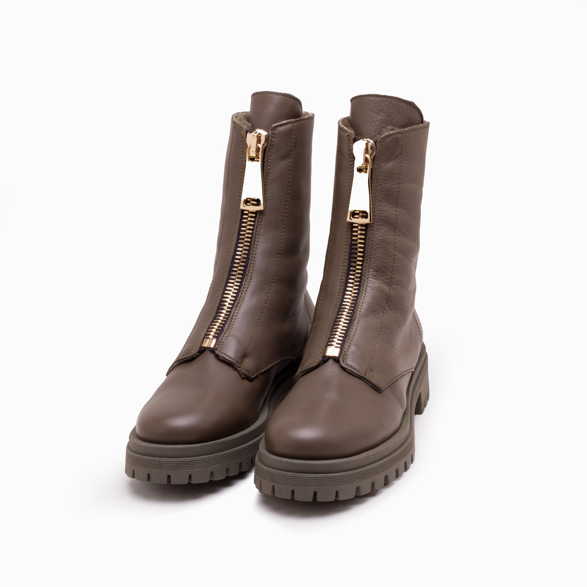 MINSK COMBAT BOOT WITH FUR