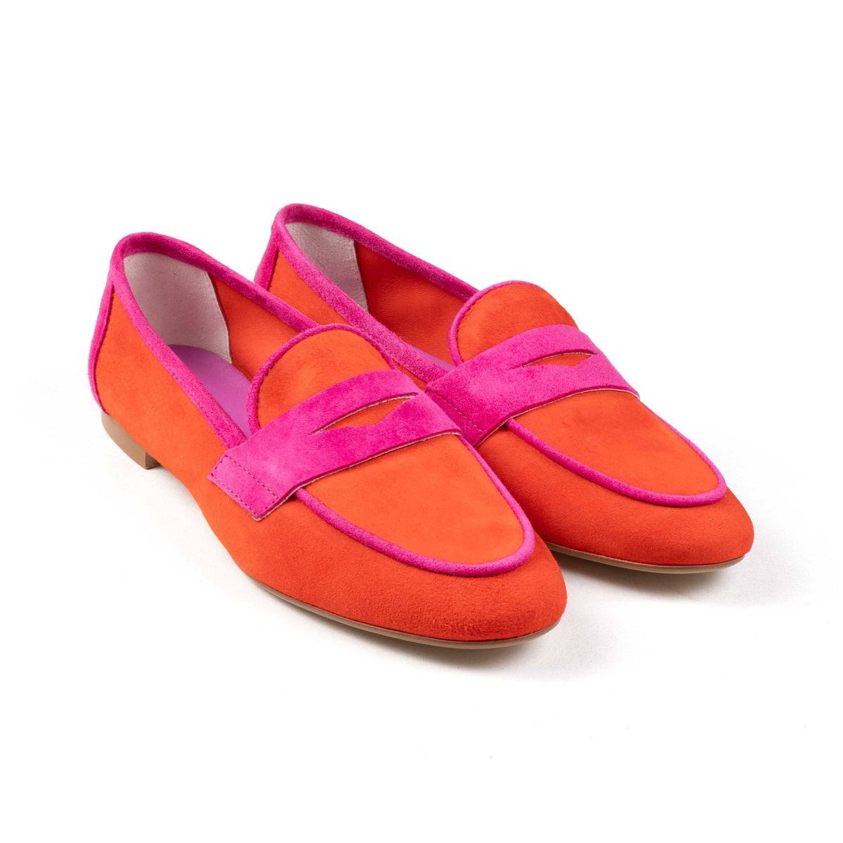Suede Coral/Fuxia