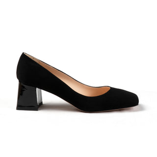 POLLY BLOCK HEEL PUMPS