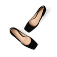 POLLY BLOCK HEEL PUMPS