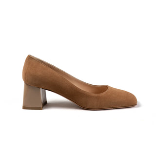 POLLY BLOCK HEEL PUMPS