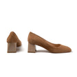POLLY BLOCK HEEL PUMPS