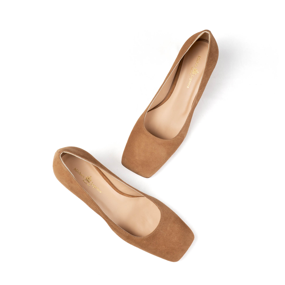 POLLY BLOCK HEEL PUMPS