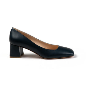 Second image for POLLY BLOCK HEEL PUMPS