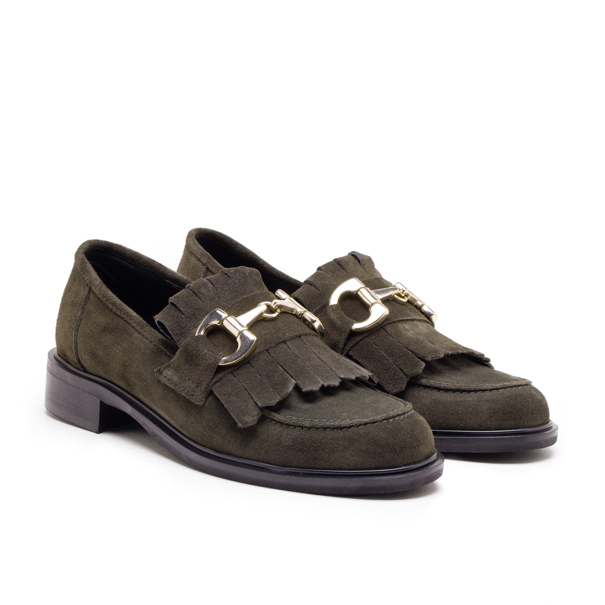 Suede Military Green
