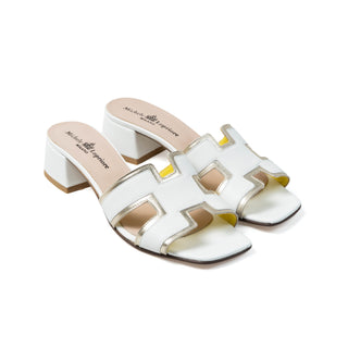 Ponza Sandals — White Leather | Made in Italy · Michele Lopriore