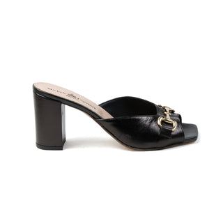 Felicia Mules — Black Leather | Michele Lopriore