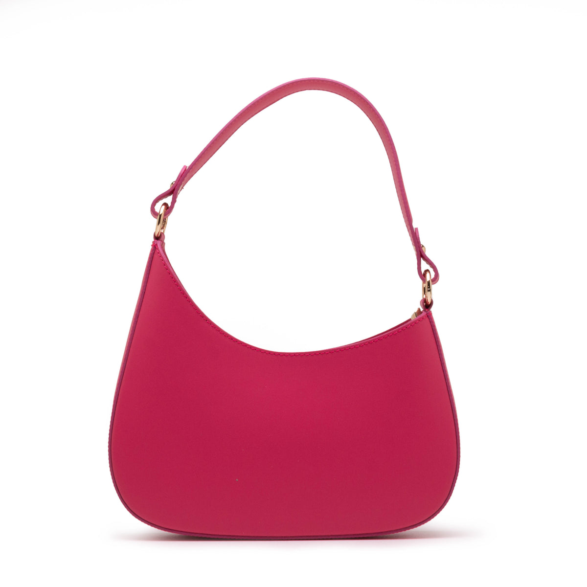 Leather fuxia