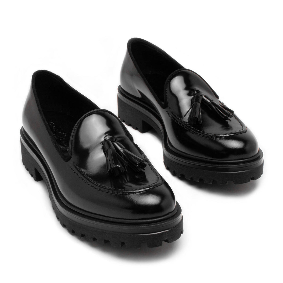 Brush Leather Black