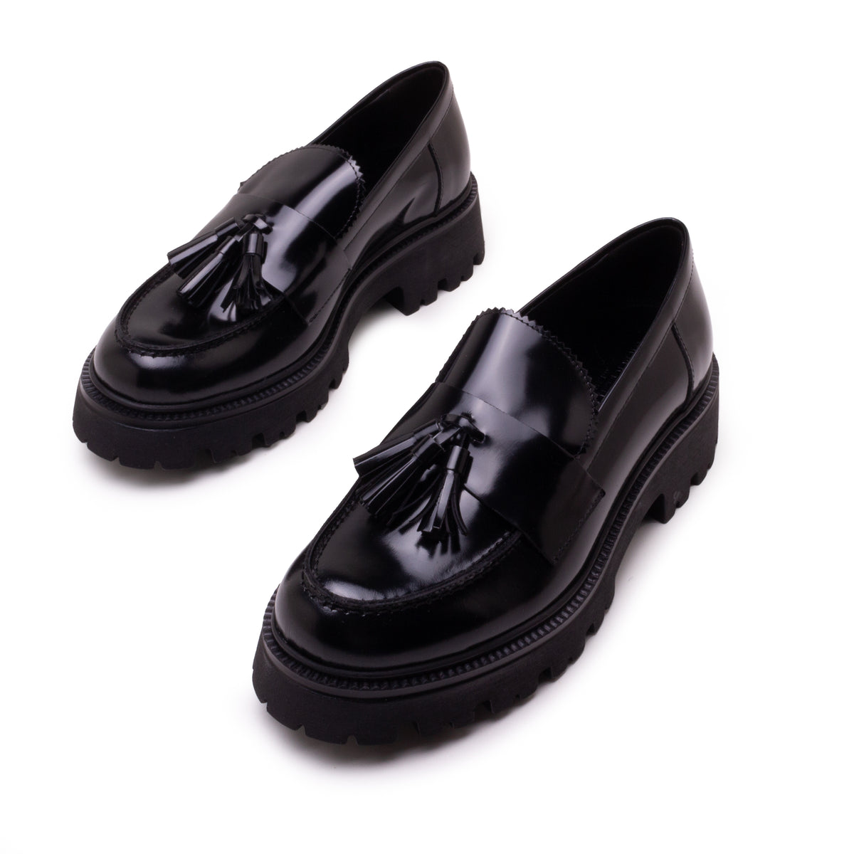 Brush leather black