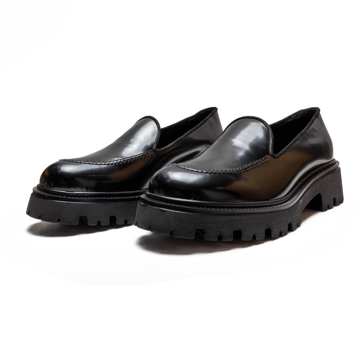 
Brush Black Leather