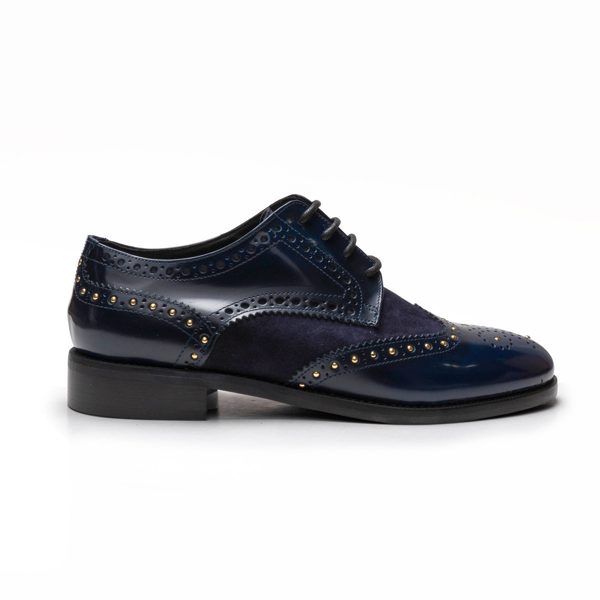 MOTOWN LACE-UP WITH STUDS