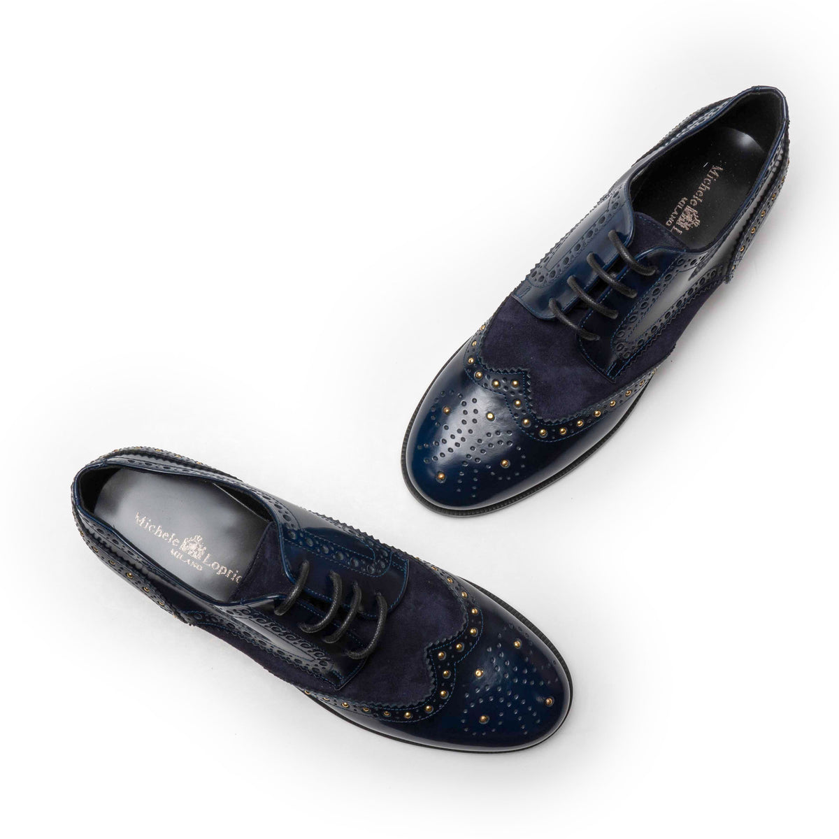 MOTOWN LACE-UP WITH STUDS