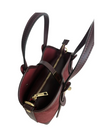 Amelie Mini Bag — Suede Burgundy interior | Michele Lopriore