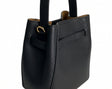 Mirella Bucket Bag — Black side view | Michele Lopriore