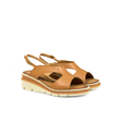 AMALFI Wedge Sandal — Nappa Cuoio