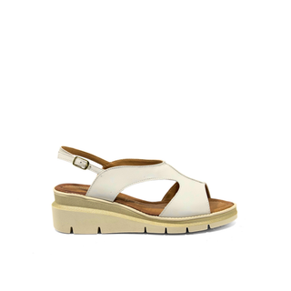 AMALFI Wedge Sandal — Nappa Cuoio
