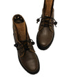 Strass Combat Boot — side view