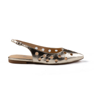 DELFINA SLING BACK FLATS
