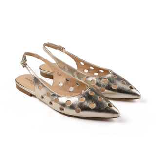 DELFINA SLING BACK FLATS