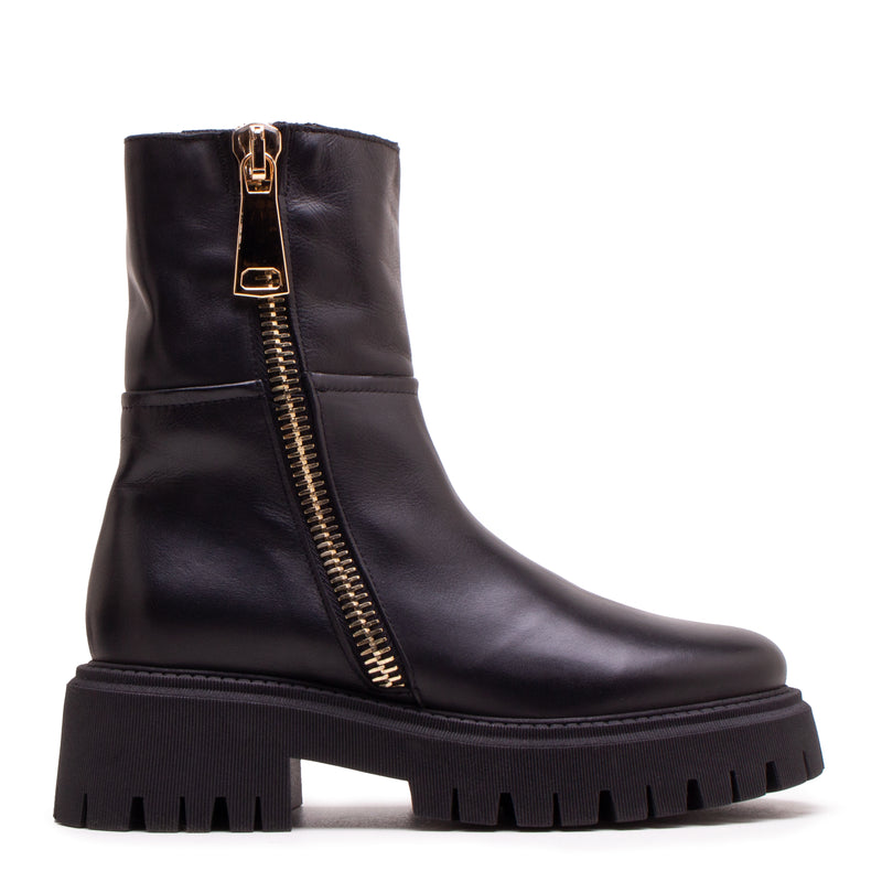 MARRAKECH BOOTIES WITH FUR