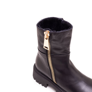 MARRAKECH BOOTIES WITH FUR