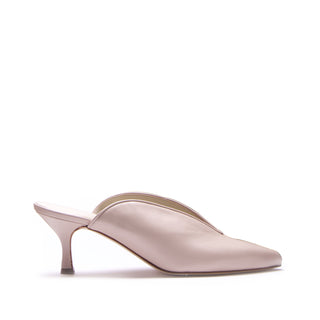 Nellie Mule — Nude Nappa | Made in Italy · Michele Lopriore