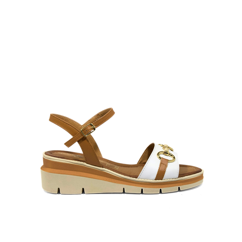 GAETA HORSEBIT WEDGE SANDAL
