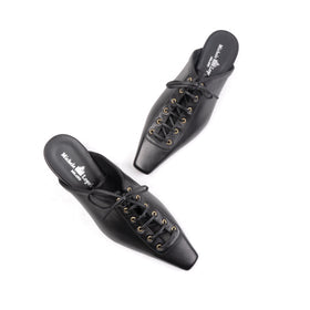 Second image for ZOY MULE KITTEN HEELS