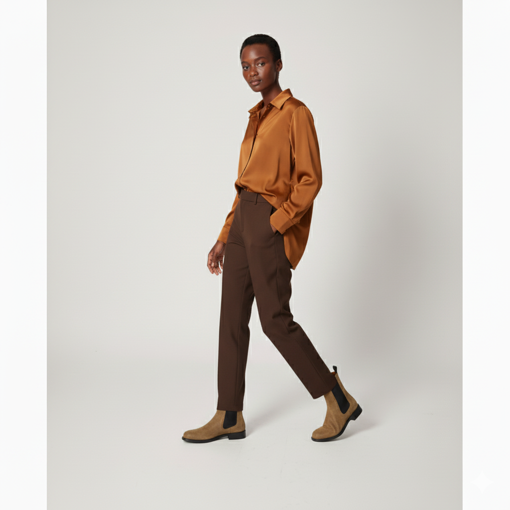Suede Camel