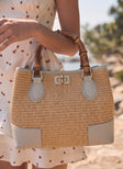 Regina Tote Bag — Italian leather bag detail | Michele Lopriore