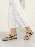 Raffia / Leather Black