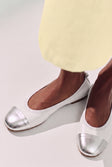 Leather White / Silver