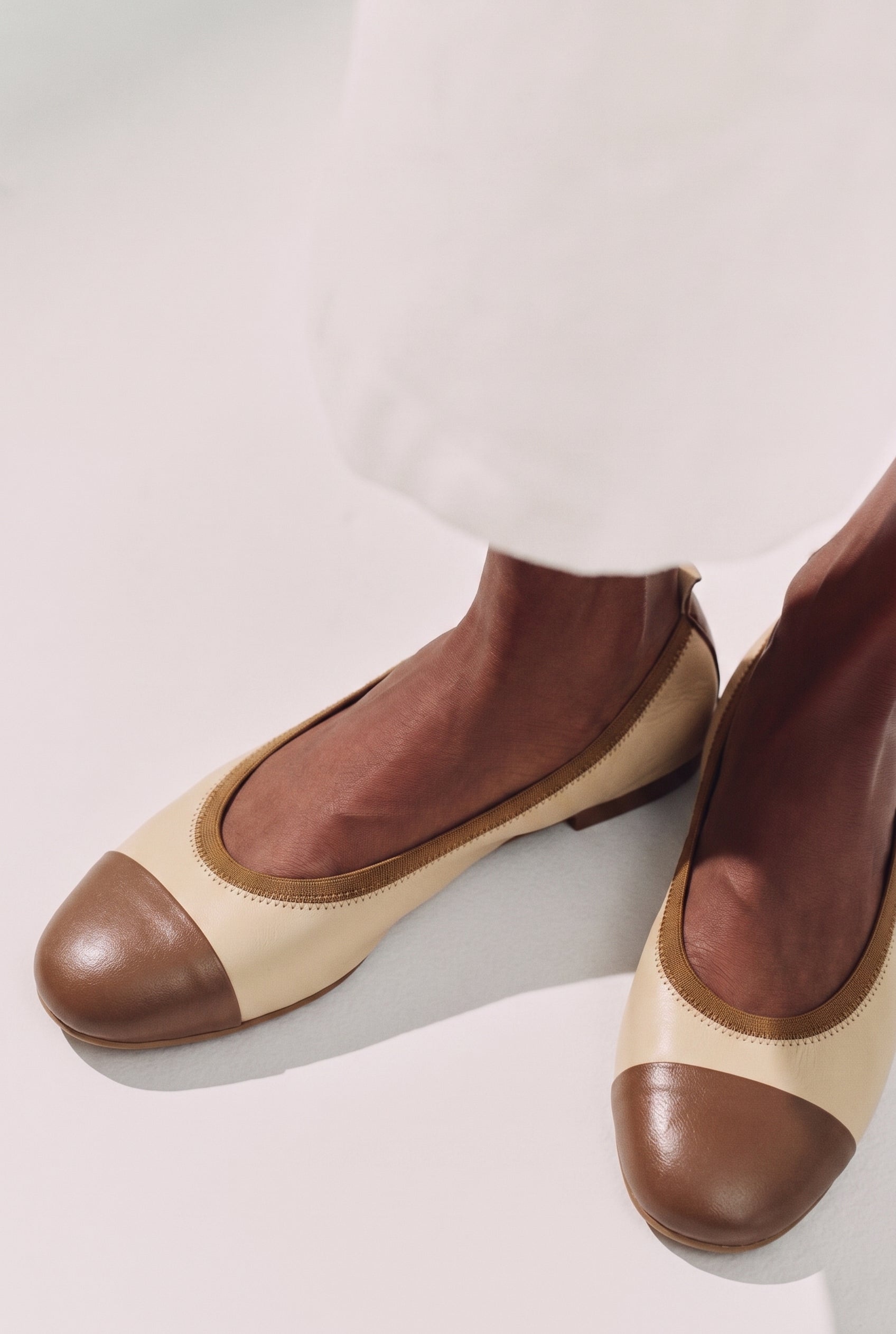 Monica Ballet Flats in Italian Leather | Michele Lopriore