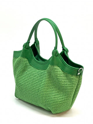 POSITANO RAFIA TOTE BAG