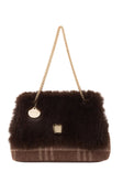 ECO FUR CROSSBODY BAG