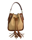 Raffia / Nappa Cuoio